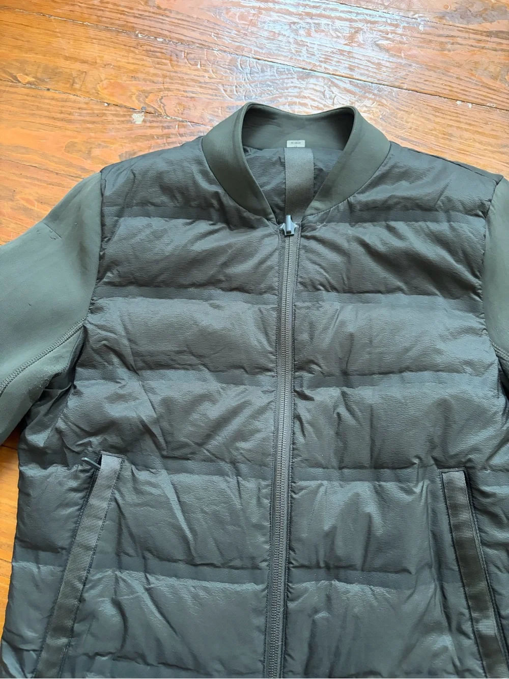 Lululemon‎ Women’s size 4 Down & Around Bomber Reversible Bomber Jacket Green